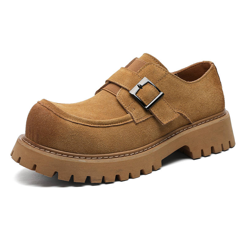 PAVEA Derby Collection Cow Suede Casual Shoes Men's