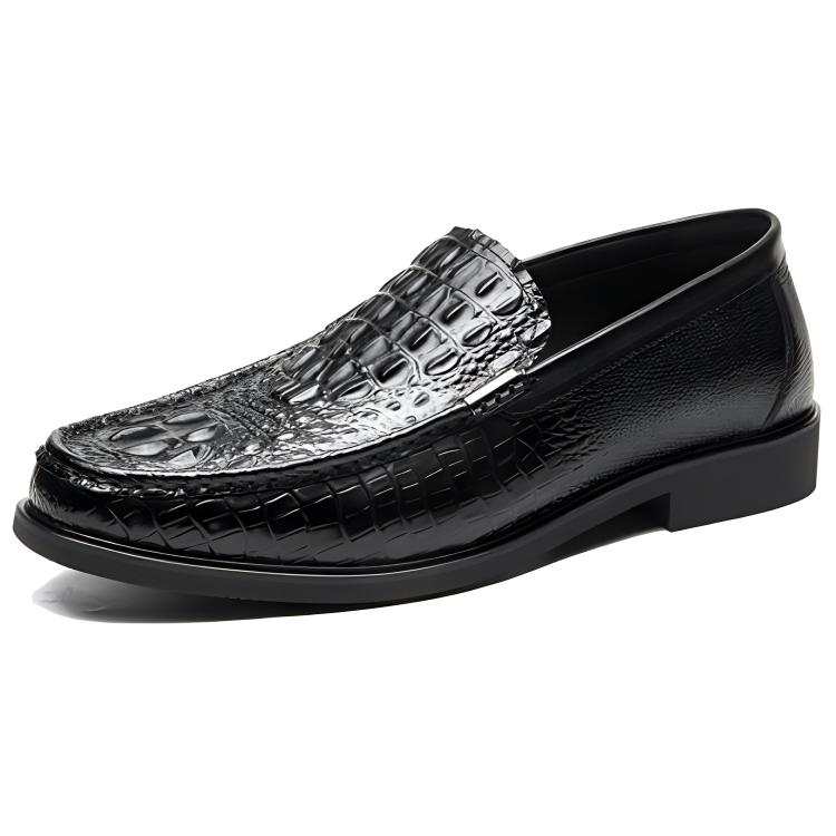 AOKANG Casual Leather Shoes Men's Black