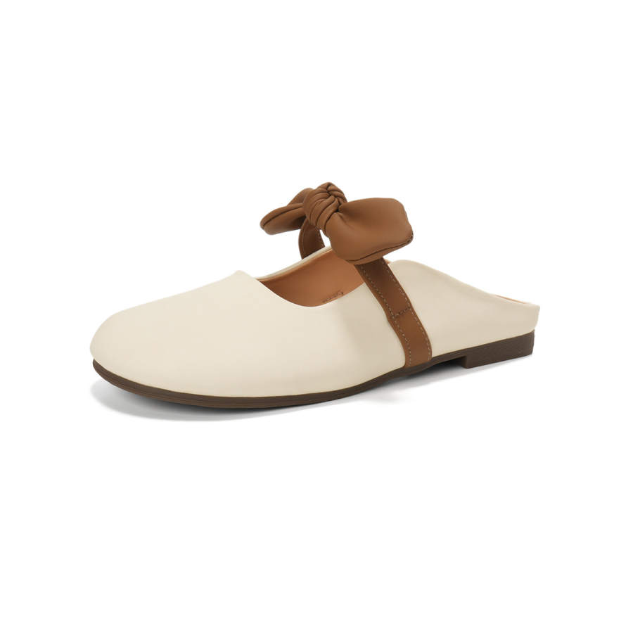 QITUMAUL Rubber Sole Abrasion Resistant Slip Resistant Closed Toe Slippers Women's