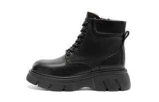 NINE WEST Short Combat Boots Women's