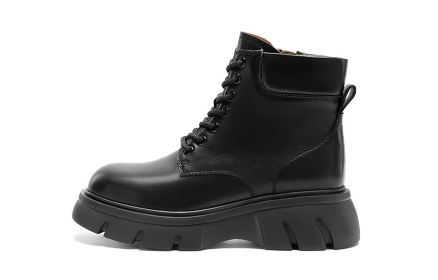 NINE WEST NINE WEST Short Combat Boots Women's