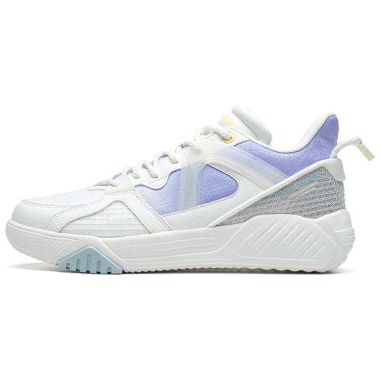 XTEP Epoch 2.0 Casual Shoes Women's Low Top Sail White/Taro Paste Purple