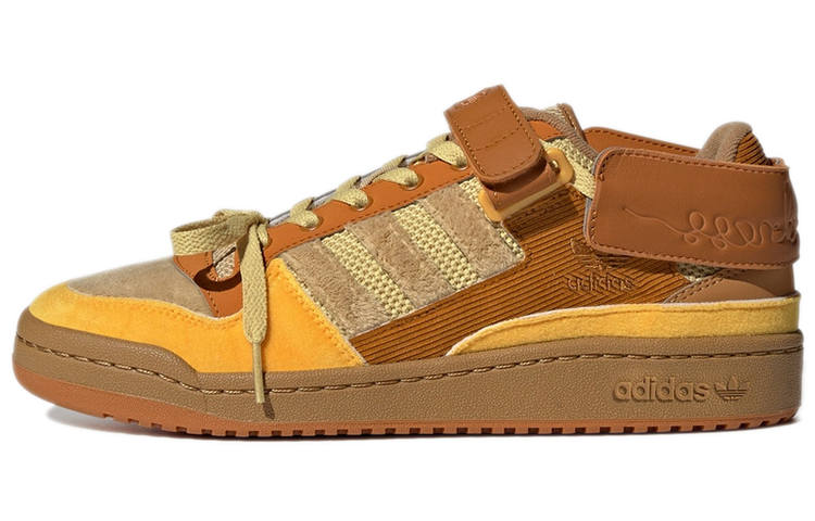 Adidas Originals Forum Melting Sadness x Forum Adidas Originals Exhibit Low 'Puppet Costume - Craft Ochre'