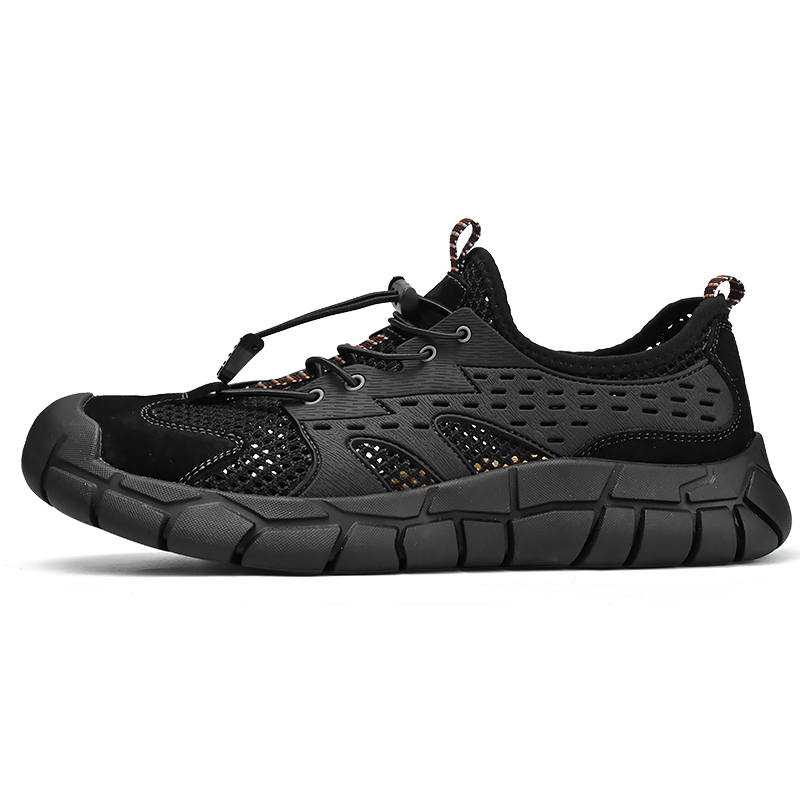 JIGONGYANG Breathable Mesh Shoes Low top Casual Shoes Men's