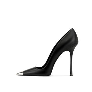 YUTIANAI Cow Leather Slim Heel High Heels Women's