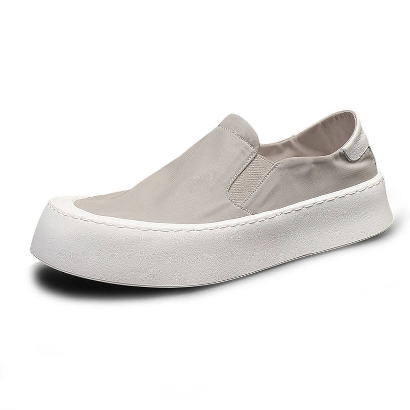 SENJIALUO Canvas Height Increasing Abrasion Resistant Lightweight Breathable Slip Resistant