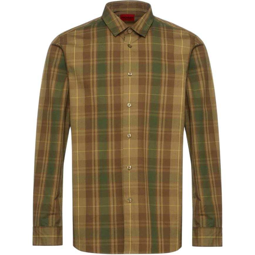 HUGO BOSS Shirts Men's Multicolor Lapel Moderate Other