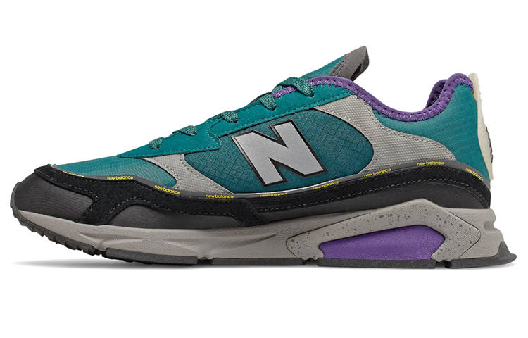 New Balance New Balance NB X RACER Low top Casual Shoes Unisex Gray Green D Width