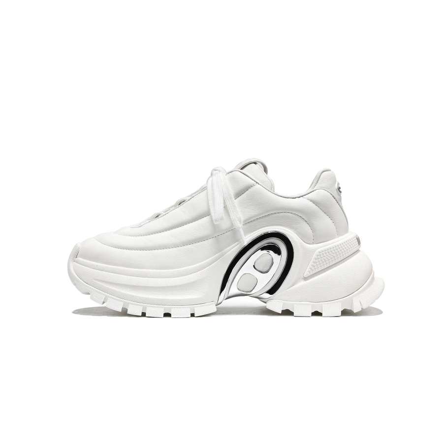 UanDi Abrasion Resistant Height Increasing Abrasion Resistant Height Increasing Low top Chunky Sneakers Women's