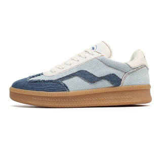 MASONONCE German Army Trainers Low top Skateboard Shoes Unisex Denim Blue