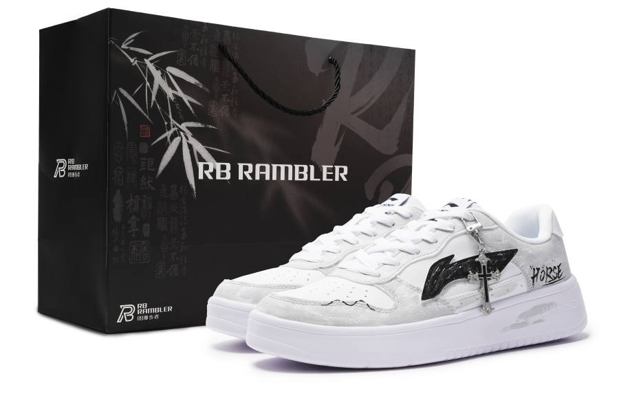 Li-Ning Li Ning Floating Boat Synthetic Leather Wear resistant And Lightweight Low top Skateboard Shoes Men's