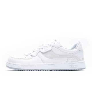 JACLAR White Sneakers Low top Skateboard Shoes Unisex White Gray
