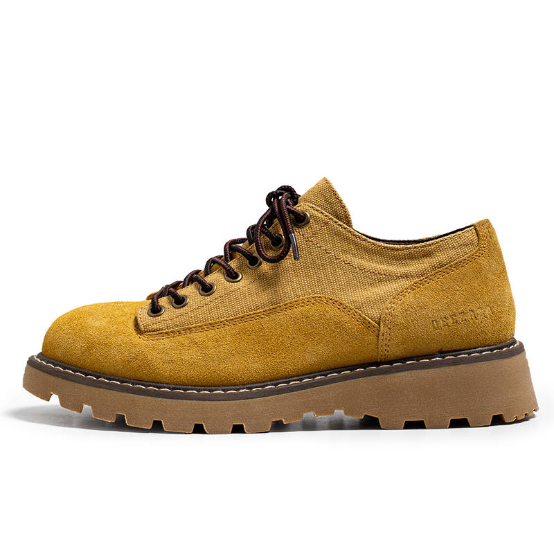 NIANZOUSUO Cow Split Leather Casual Shoes Men's