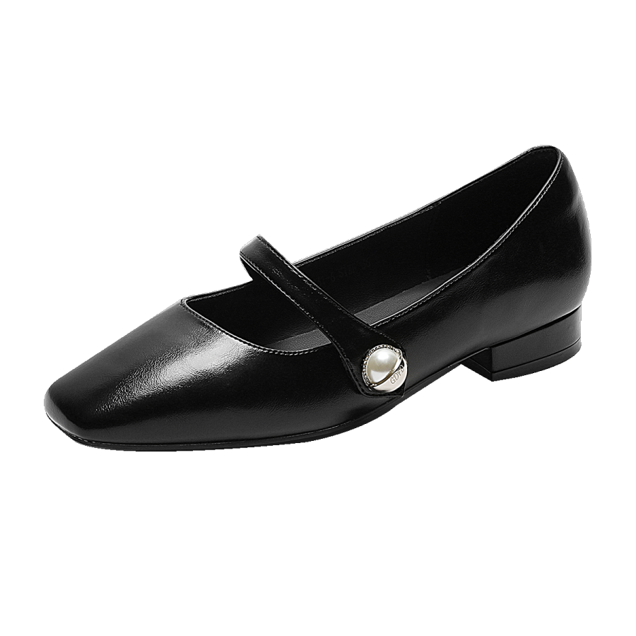 GUDIANFENGDU Pu Mary Jane Shoes Women's