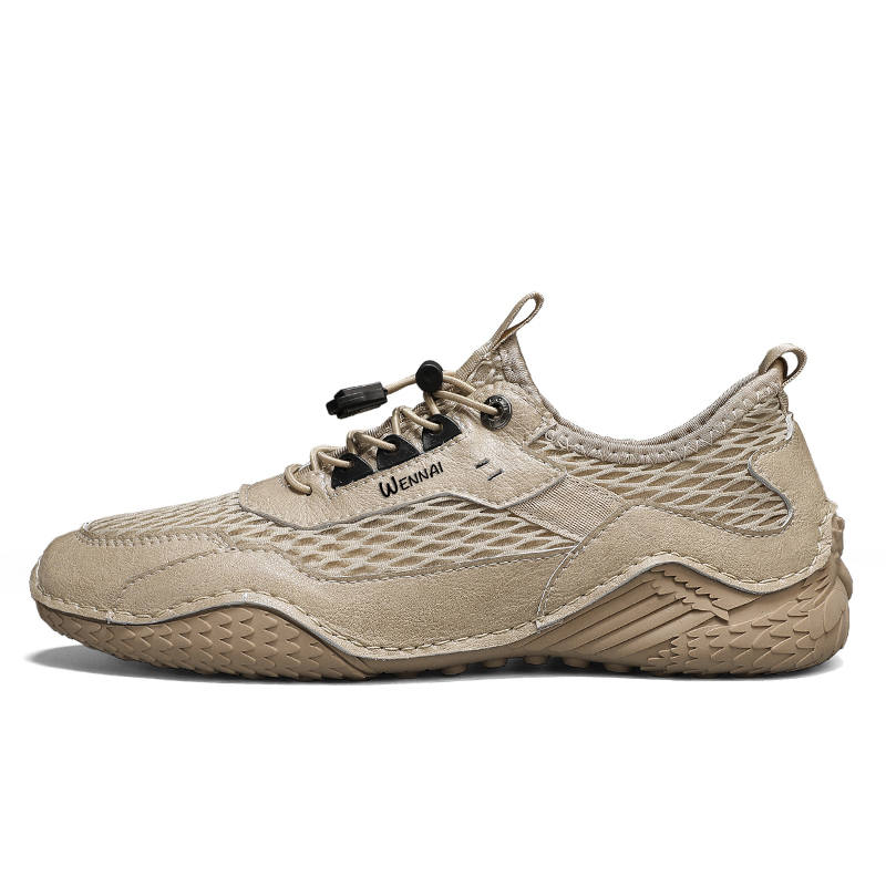WENNAI Mesh Casual Shoes Men's Sand