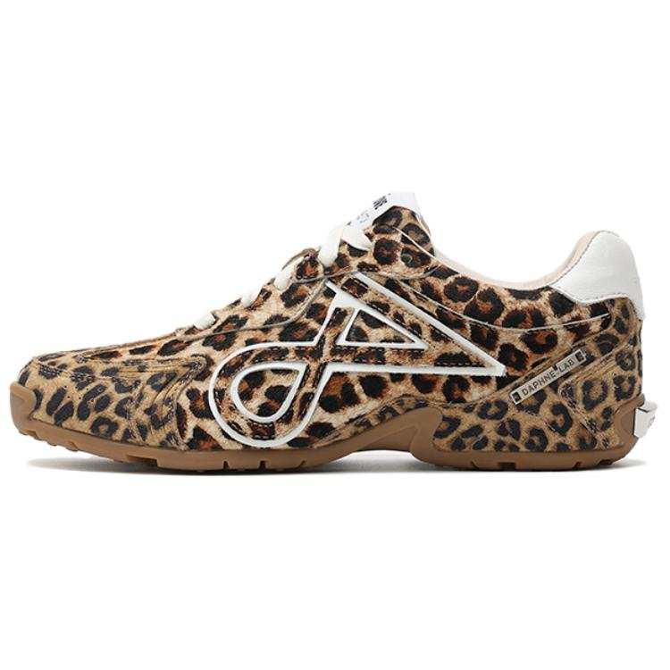 DAPHNE LAB Candy Series Low top Casual Shoes Women's Leopard Print