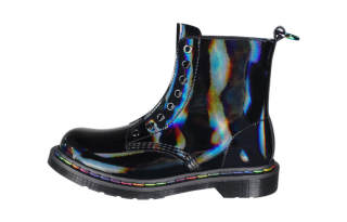 BEFFON Combat Boots Women's Dazzle Black