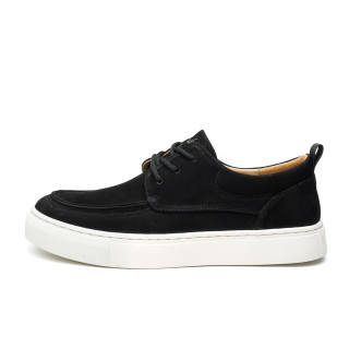 FED Top Grain Cow Leather Breathable Low top Skateboard Shoes Men's