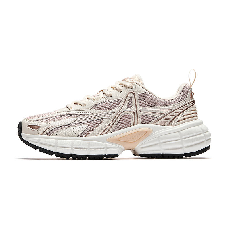 Anta Dawn Breathable And Lightweight Low top Casual Shoes Women's Lotus Gray