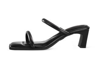 7or9 Slide Slippers Women's Black Alocasia