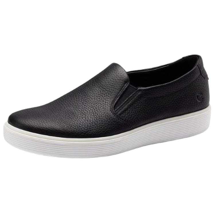 Ecco Ecco Soft 60 Low top Skateboard Shoes Men's Black