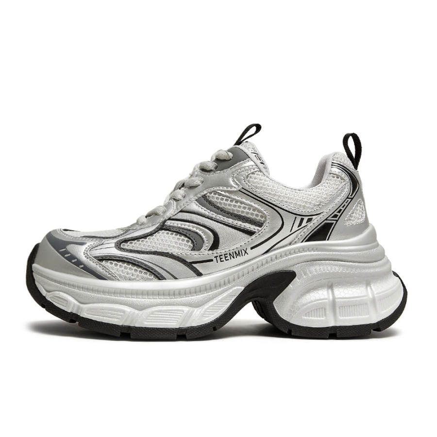Teenmix Xingji Wander, Heart Sole Cushioning Abrasion Resistant Breathable Lightweight Height Increasing Low top