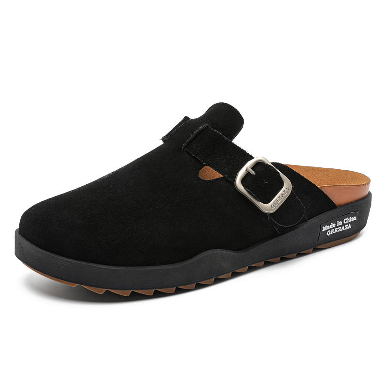 SOBB Rubber Sole Abrasion Resistant Slip Resistant Abrasion Resistant Slip Resistant Closed Toe Slippers Unisex