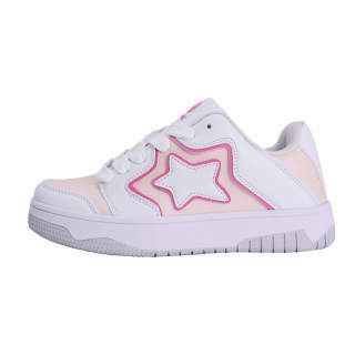 FREAKIC Crazy Candies Abrasion Resistant Height Increasing Low top Skateboard Shoes Women's Pink