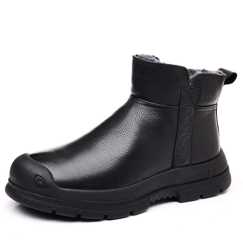 KACHILANG KACHILANG Short Snow Boots Men's Black