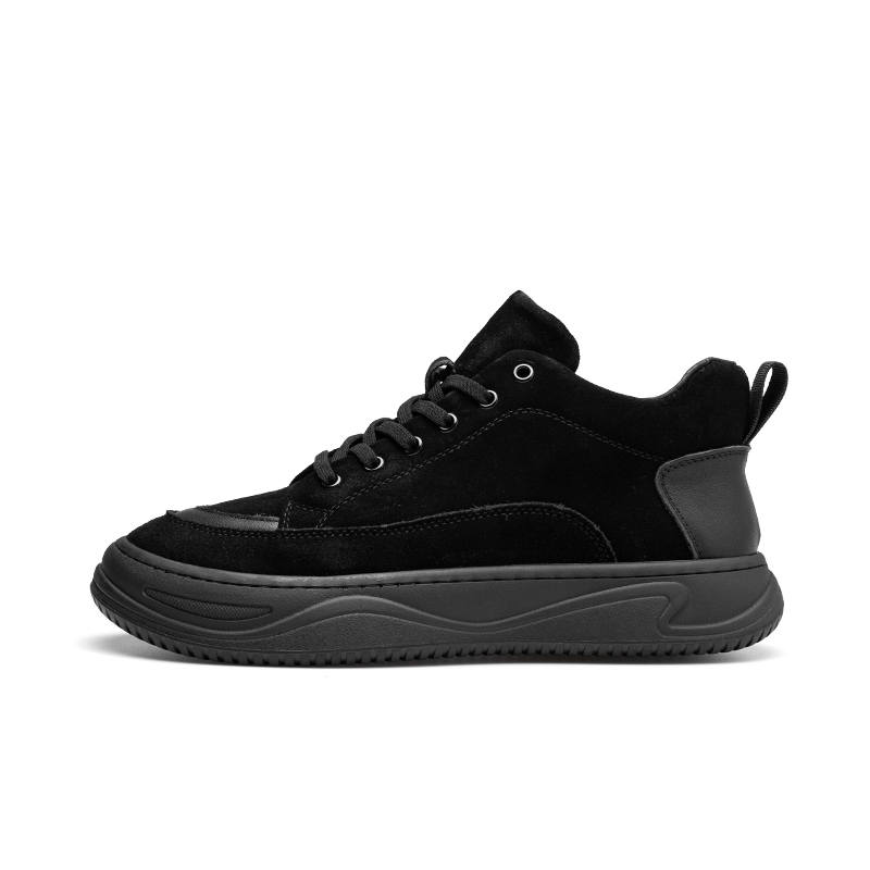 PARDASAUL Cow Suede Casual Shoes Men's Black