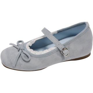LXVB Mary Jane Shoes Women's Light Blue/Yellow/Ecru/Red