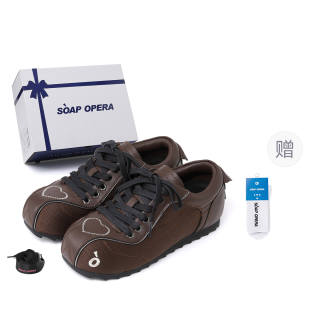SOAP OPERA Slip Resistant Height Increasing Slip Resistant Height Increasing Low top Casual Shoes Unisex Brown