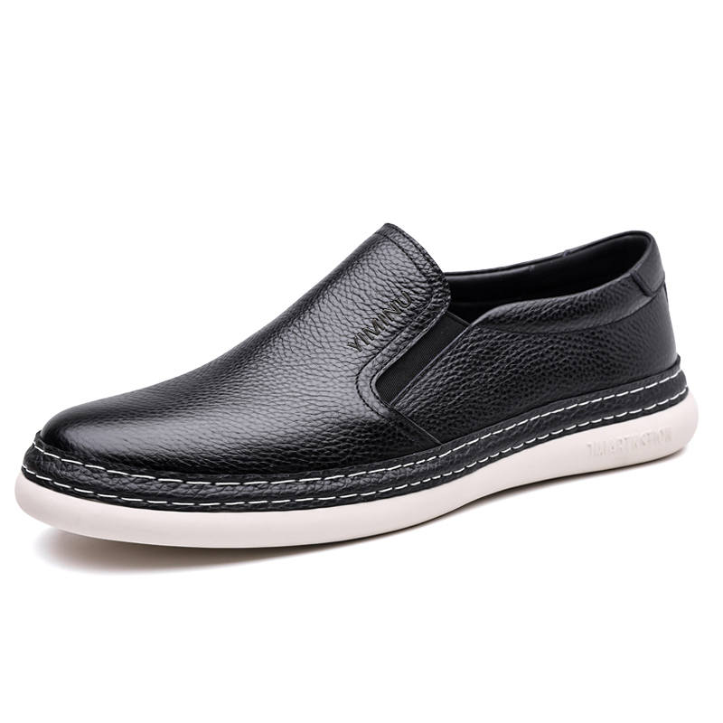 YIMINU Men's Casual Shoes Men's Low Top Black