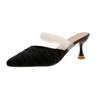 LELEYU Slip Resistant Closed Toe Slippers Women's