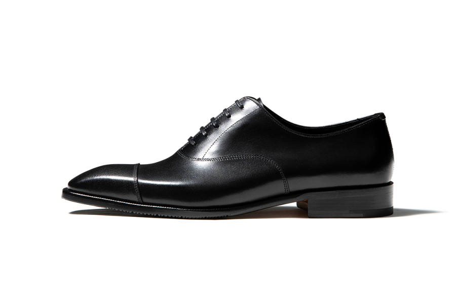 TRUFFAUT Genuine Leather High End Oxford Shoes Top Grain Cow Leather Dress Shoes Men's Black