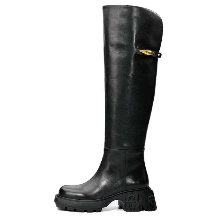 DIBO MANNER Star Collection Knee high Boots Women's Black