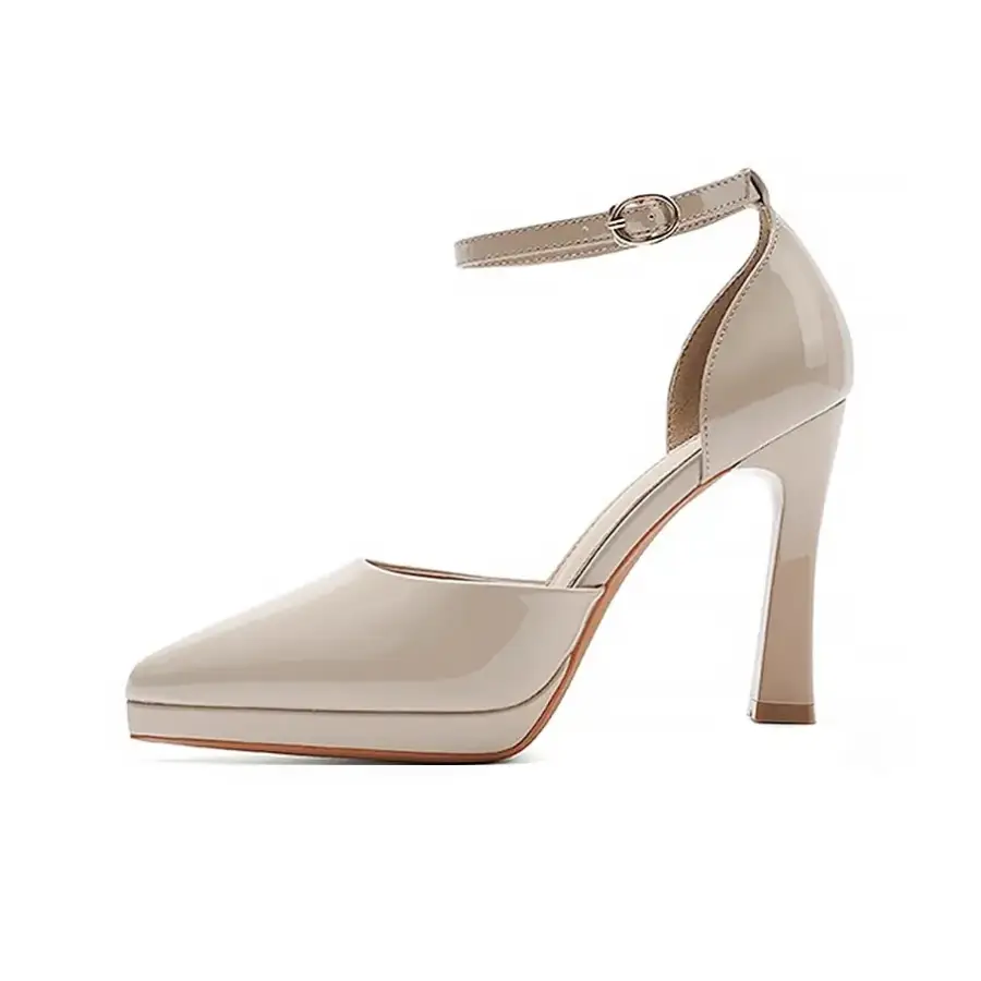 DAWEIJIA Microfiber Leather Slim Heel High Heels Women's