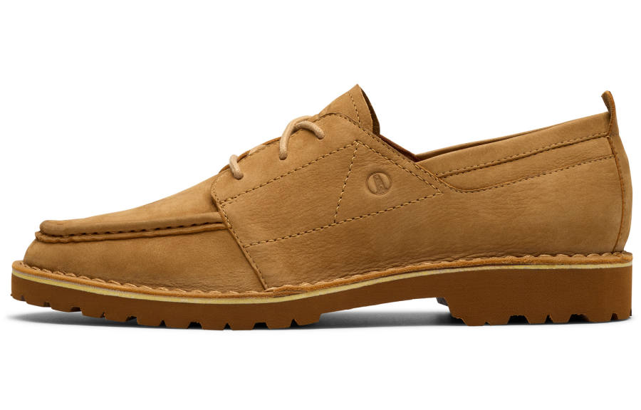 Clarks Cow Leather Casual Shoes Men's Light Brown