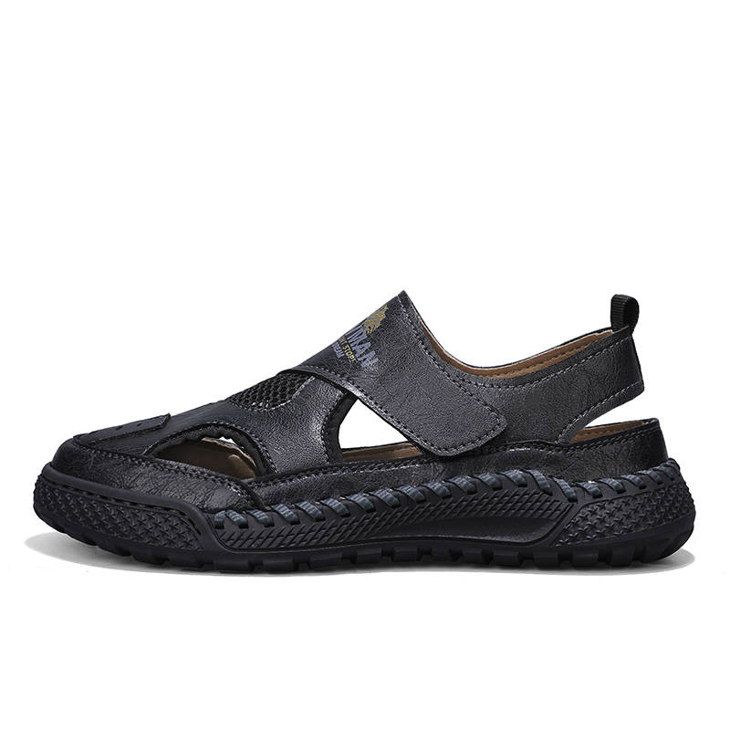 TOMAY River Trekking Shoes Men's Black/Green/Brown
