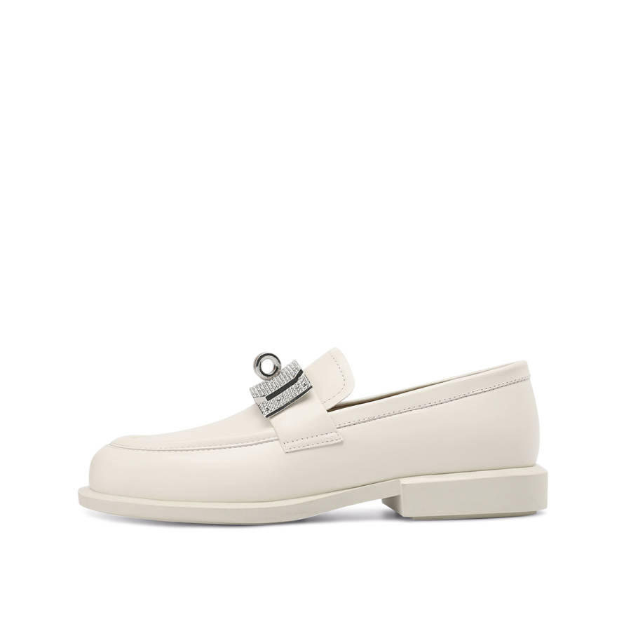 Rosa Bianca Loafers Women's Ecru/Black