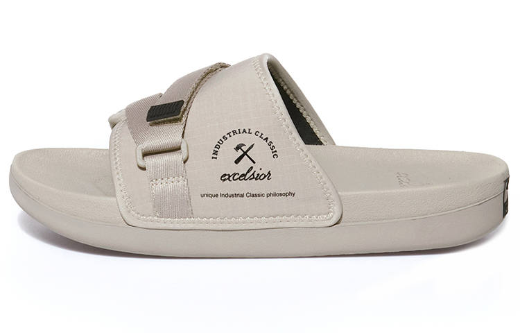 Excelsior Excelsior Beach Slippers Unisex Smoke Gray Khaki