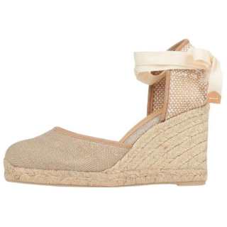 Castañer Wedge Heel High Heels Women's Beige