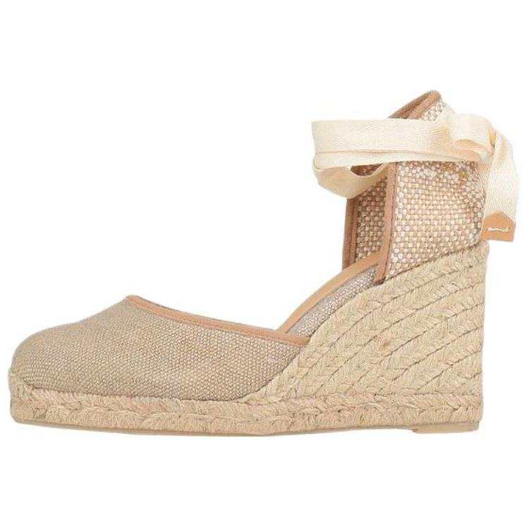 Castañer Wedge Heel High Heels Women's Beige
