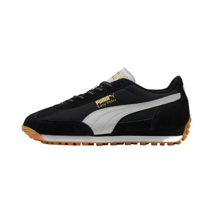 PUMA Comfortable Cushioning Breathable Cushioning Breathable Low top Casual Shoes Unisex Black