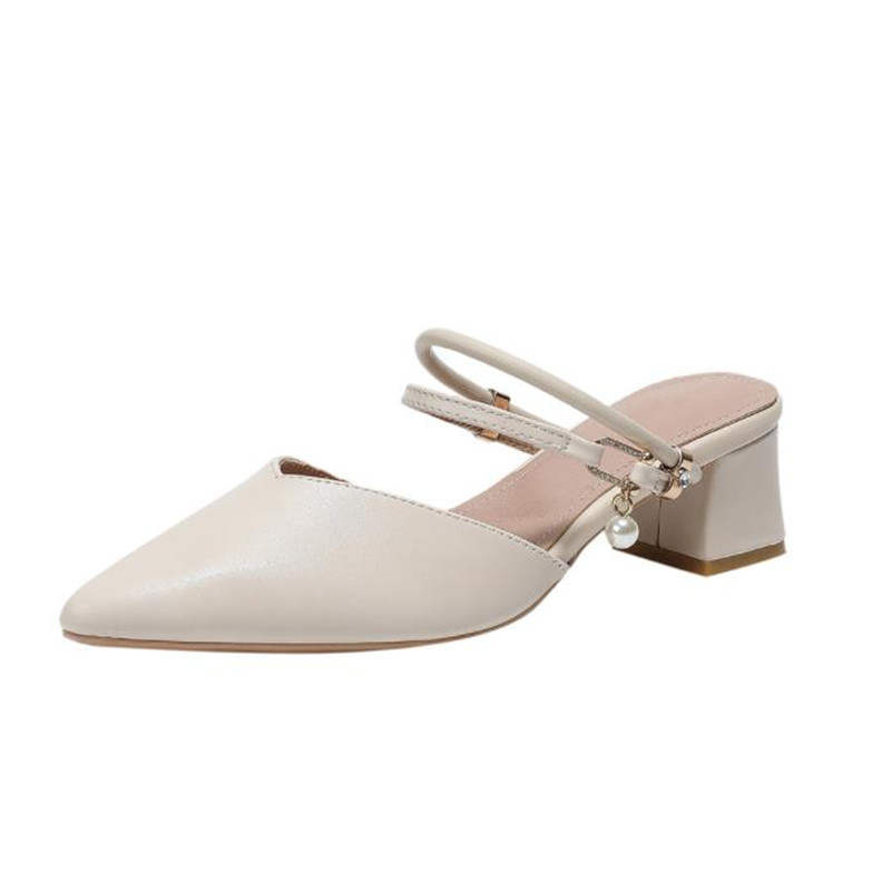 TATAYA Rubber Sole Metal Abrasion Resistant Abrasion Resistant Closed Toe Slippers Women's