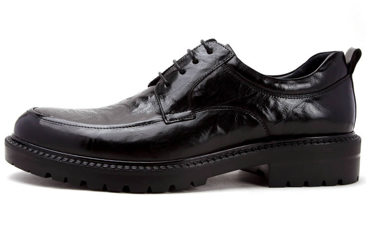 Satchi Cow Leather Men's Casual Shoes Men's Black