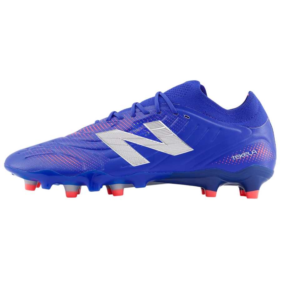 New Balance New Balance TEKELA PRO V5 Abrasion Resistant Soccer Shoes Unisex Blue