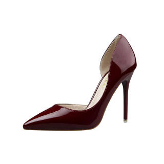 BIGTREE High Heels Women's Black/Red/White/Beige