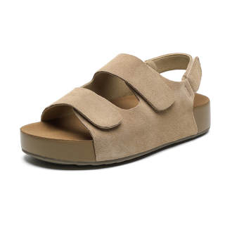 HUANAI One Strap Sandals Women's Apricot