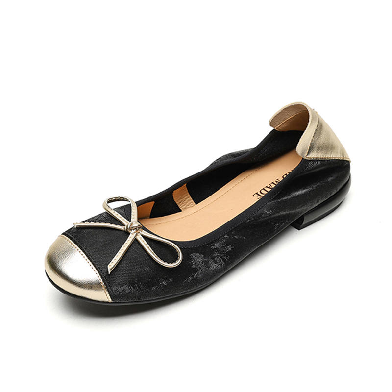 Echo&yolo Cow Leather Sheepskin Casual Shoes 2cm Women's